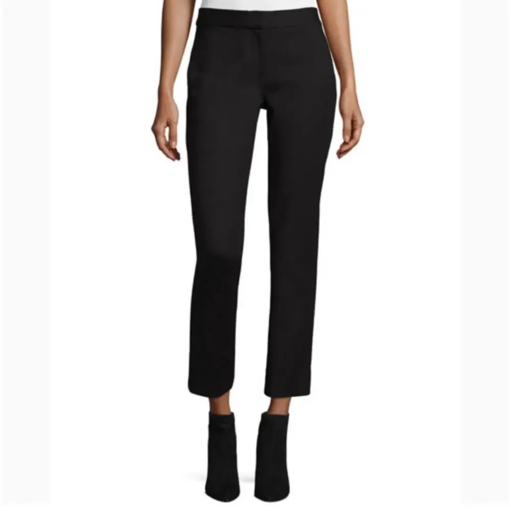 Diane von Furstenberg Dvf Womens Jodie black ankle pants Size 2